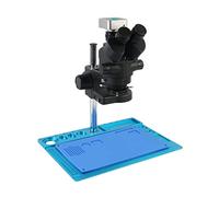 MKHFP Telecamera per visione artificiale 3. 6MP Industriale HD Microscopio Phone PCB. Saldatura 7x-45x zoom continuo Trinoculare Telecamera CCTV industriale