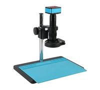 MKHFP Telecamera per visione artificiale Fotocamera for microscopio video industriale 120 0W 4K USB HDMI 180x Set di microscopio digitale elettronico Telecamera CCTV industriale(300x)