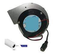 MKHFP Ventilatore centrifugo Turbo Ventola di raffreddamento Adattatore for soffiante d'aria commerciale Raffreddatore radiale ad alta temperatura Prestazioni eccezionali(DC5.5X2.1 Female)