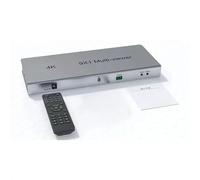 MKHQST Multiviewer 4K 9x1 compatibile con HDMI 2x1 4x1 6x1 8x1 Multischermo Schermo Quad Split Doppio Display Switch senza interruzioni con IR Uso domestico