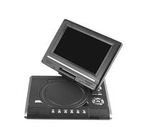 MKHQST Portable Dvd Player Mini Lettore Dvd da 7,8 Pollici, Lettore CD Smart TV Digitale da Tavolo con Telecomando, Cinema da Viaggio Portatile