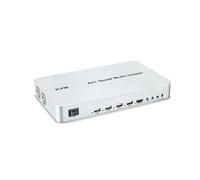 MKHQST Splitter 4x1 4K 60Hz for segmentazione dello schermo quadruplo KVM compatibile 1080P Multiviewer Switch senza soluzione di continuità for PC a HDTV Uso domestico