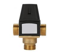 MKHQST Valvola a Sfera 1 pz. Valvola miscelatrice termostatica in Ottone a 3 Vie con Filettatura Esterna, valvola termostatica for scaldabagno Solare Gas, Parti di valvole di Apertura(DN25)