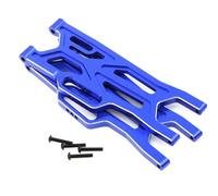 MKIUYVD Accessori aggiornamento RC Compatibile con Arrma per KRATON 4X4 4S V2 per BLX 1/10 RC Ricambi Auto Accessori Bracci di Sospensione Anteriori in Metallo per Braccio Oscillante ARA330711(Blue)