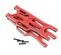 MKIUYVD Accessori aggiornamento RC Compatibile con Arrma per KRATON 4X4 4S V2 per BLX 1/10 RC Ricambi Auto Accessori Bracci di Sospensione Anteriori in Metallo per Braccio Oscillante ARA330711(Red)
