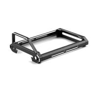 MKIUYVD Accessori aggiornamento RC Compatibile con Flysky per Noble NB4 / NB4 PRO Telaio Protettivo per Trasmettitore in Metallo con Telecomando YA-0711BK(Black,Upper)