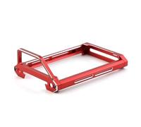 MKIUYVD Accessori aggiornamento RC Compatibile con Flysky per Noble NB4 / NB4 PRO Telaio Protettivo per Trasmettitore in Metallo con Telecomando YA-0711BK(Red,Upper)