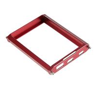 MKIUYVD Accessori aggiornamento RC Compatibile con Flysky per Noble NB4 / NB4 PRO Telaio Protettivo per Trasmettitore in Metallo con Telecomando YA-0711BK(Red,Lower)