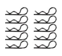 MKIUYVD Accessori aggiornamento RC Compatibile con JLB per Racing per Cheetah 11101 21101 J3 per Speed 1/10 rc Cars Parts Accessori 10 Pezzi per Spring Lock EA1043