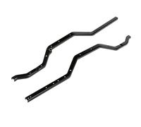 MKIUYVD Accessori aggiornamento RC Compatibile con Traxxas per TRX-4 1/10 RC Crawler Parti di Aggiornamento Accessori 2 PCS Telaio Laterale in Acciaio con Trave Metallica per Telaio