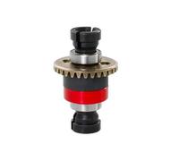 MKIUYVD Accessori aggiornamento RC per Arrma 1/18 per Granite per Grom 1/14 per Mini per Mojave per GROM RC Auto Parti di Aggiornamento Accessori Differenziale in Metallo(Red,B)