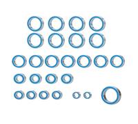 MKIUYVD Accessori aggiornamento RC per ARRMA per Big per Rock 3S 1/10 RC Auto Aggiornamenti Parti Accessori 26PCS Kit Cuscinetto A Sfere Sigillato in Gomma