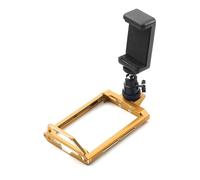 MKIUYVD Accessori aggiornamento RC per Flysky per Noble per NB4 NB4 PRO NB4 + Telaio Protettivo per Trasmettitore in Metallo con Telecomando E Supporto per Telefono YA-0711BK(Yellow)