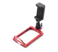 MKIUYVD Accessori aggiornamento RC per Flysky per Noble per NB4 NB4 PRO NB4 + Telaio Protettivo per Trasmettitore in Metallo con Telecomando E Supporto per Telefono YA-0711BK(Red)