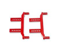 MKIUYVD Accessori aggiornamento RC per SCY 1/16 16101 16102 16103 16101PRO 16102PRO 16103PRO RC Auto Aggiornato Metallo Anteriore E Posteriore Pilastri del Corpo Parti Modificate(Red)