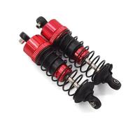MKIUYVD Accessori aggiornamento RC per SCY 16101 16102 per PRO per Wltoys 124008 124017 per MJX per Hyper Go 16207 16208 16210 rc Cars Ammortizzatore Potenziato(74MM 2pcs)