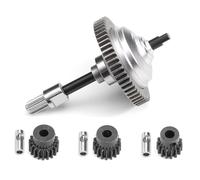 MKIUYVD Accessori aggiornamento RC per Traxxas per Slash 4x4 per Stampede 4x4 Parti di Aggiornamento in Metallo 6780 Kit Differenziale Centrale Completo 15 + 17 + 19T Pignone