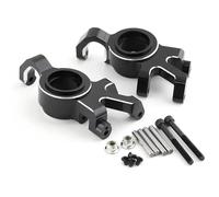 MKIUYVD Accessori aggiornamento RC per Traxxas per X-Maxx 6S 8S 1/5 RC per Monster Truck Parti di Aggiornamento Accessori RC Auto 2 Pezzi Blocco Sterzo Anteriore in Metallo(Black)