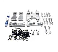 MKIUYVD Accessori aggiornamento RC per WPL B16 B36 1/16 6x6 6WD RC Auto di Aggiornamento Accessori Modificati Bilancio Metallico per Il Kit di Altalene al Lavabo del Telaio