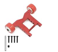 MKIUYVD Accessori Auto RC per Arrma 1/10 per Granite per Vorteks Big per Rock 4x4 3S per Mega550 per Kraton per Outcast 4S per BLX Ruote Bar Parti di Aggiornamento per Auto RC(Red,Size 2)