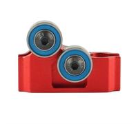 MKIUYVD Accessori Auto RC per Arrma 1/7 per Infraction per Limitless per Felony Metal Center Supporto Albero Trasmissione Set Alta velocità ARA311027 Parti Aggiornamento per Auto RC(Red)