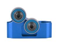 MKIUYVD Accessori Auto RC per Arrma 1/7 per Infraction per Limitless per Felony Metal Center Supporto Albero Trasmissione Set Alta velocità ARA311027 Parti Aggiornamento per Auto RC(Blue)