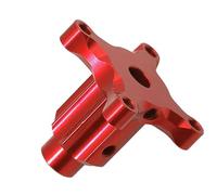 MKIUYVD Accessori Auto RC per Arrma 1/7 per Mojave per Limitless per Infraction per Felony 1/8 per Kraton per Typhon per Talion Metallo Anteriore Posteriore Centro Diff. Bobina 'armadietto(Red)