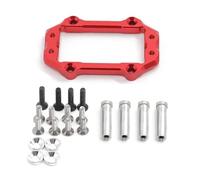 MKIUYVD Accessori Auto RC per Arrma 1/8 per Kraton per Outcast per Senton per Talion per Typhon 6s per Blx Metallo Sterzo Servo Mount Sostituzione RC Auto Aggiornamenti Parti(Red)
