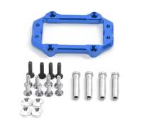 MKIUYVD Accessori Auto RC per Arrma 1/8 per Kraton per Outcast per Senton per Talion per Typhon 6s per Blx Metallo Sterzo Servo Mount Sostituzione RC Auto Aggiornamenti Parti(Blue)