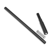 MKIUYVD Accessori Auto RC per Arrma 1/8 per Mojave 4S 4X4 per BLX Albero di Trasmissione Centrale Metallo rc Car Parti Aggiornamento Sostituzione Modifica Accessori per Auto(Black)