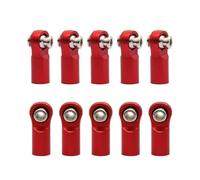 MKIUYVD Accessori Auto RC per Arrma per Granite per Senton per Vorteks per Typhon Big per Rock 1/10 Tiranti Metallo Collegamenti di Collegamento Set Parti Ricambio per Auto RC(Red,Size 2)