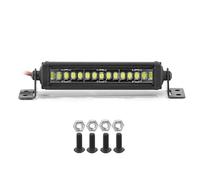 MKIUYVD Accessori Auto RC per Axial SCX10 90046 per Traxxas per TRX4 per Slash per Rustler 55/75/95/115/135/215mm Barra Luminosa Luci per Tetto 1/8 1/10 Parti di Aggiornamento per Auto RC(55mm)