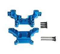 MKIUYVD Accessori Auto RC per MJX per Hyper per Go 16207 16208 16209 16210 H16 16170 16180 Auto Telecomandate Supporti Ammortizzatori Anteriori E Posteriori Metallo Accessori Parti RC(Blue)