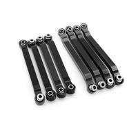 MKIUYVD Accessori Auto RC per MN D90 D96 per MN98 per MN99S MN45 Telaio Metallo Asta di Collegamento Pull Rod Tirante RC Auto Aggiornamenti Parti Accessori Modifica(Black)