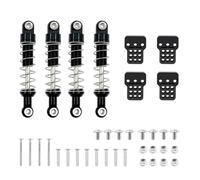 MKIUYVD Accessori Auto RC per MN D90 MN99S MN45 per WPL C14 C24 C24-1 Ammortizzatore Metallo Supporto Esteso Sedile RC Auto Parti di Aggiornamento Accessori Decorativi(Black)