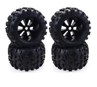 MKIUYVD Accessori Auto RC per Traxxas per Maxx per Tmaxx per E-Revo per Revo 3. per JLB per Cheetah per Monster Set di Pneumatici E Ruote per Camion RC Esagonali da 17 Mm per 1/8(8483 Tire)