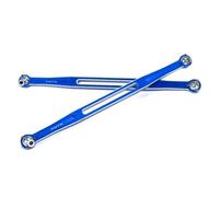 MKIUYVD Accessori Auto RC per Trxs 1/6 4WD per XRT 8S-78086-4 per X-Maxx 8S per WideMaxx Lega di Metallo 7075-T6 Tirante Sterzo Anteriore Accessorio Auto RC Sostituzione 7897(Blue)