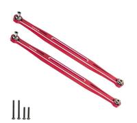 MKIUYVD Accessori Auto RC per Trxs 1/6 4WD per XRT 8S-78086-4 per X-Maxx 8S per WideMaxx Lega di Metallo 7075-T6 Tirante Sterzo Anteriore Accessorio Auto RC Sostituzione 7897(Red)