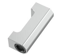 MKIUYVD Accessori Auto RC per X-Maxx 6S 8S 1/5 Metallo Basher Block Supporto Albero Motore E Cuscinetti Rc Auto Parti di Aggiornamento Accessori Ricambio(Silver)