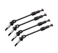 MKIUYVD Albero Motore Auto rc per HSP 102015-A 94123 94103 1/10 RC Modello di Auto Albero Trasmissione Telescopico Regolabile CVD Acciaio 4 Pezzi 110-120mm(4pcs 110-120mm)