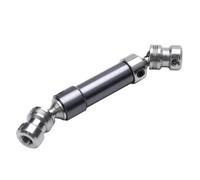 MKIUYVD Albero Motore Auto rc per Wltoy 12428 12423 1:12 Rc Auto Short Course off-Road 1 Pezzo Albero Motore Posteriore in Metallo di Trasmissione Cvd(Gray)