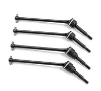 MKIUYVD Albero Motore RC per Traxxas per Slash per Rustler per Hoss per Stampede per VXL 4X4 1/10 rc Car Parts 4 Pezzi Albero di Trasmissione Anteriore E Posteriore Acciaio CVD