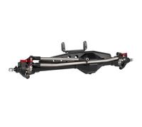 MKIUYVD ASSE del Portale RC per Axial Spawn RR10 Bomber 90018 SMT10 per Capra per Buggy 1/10 RC Car Parti di Aggiornamento Set Assali Alluminio(Black,Front)