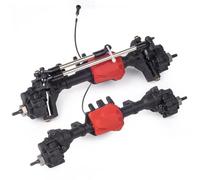 MKIUYVD ASSE del Portale RC per Traxxas per TRX-4 1:10 RC Crawler Auto Parti di Aggiornamento Anteriore Posteriore Differenziale Portale ASSE con T-Lock RC Auto Assi