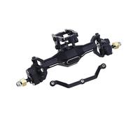 MKIUYVD ASSE del Portale RC per TRX4-M per Defender K10 Parti di Aggiornamento del Telaio 1/18 Assi delle Anteriori E Posteriori in Metallo Cingolato con Telecomando(Front Axle)