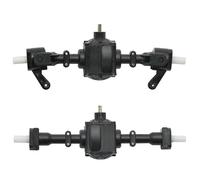 MKIUYVD ASSE del Portale RC per WPL 4WD RC Auto Albero di Trasmissione Metallo RC Auto ASSE Ingranaggio in Metallo Solido Anteriore ASSE Posteriore RC Auto Anteriore ASSE Posteriore Set