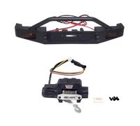 MKIUYVD Paraurti RC per HPI per Venture per Artificial Versione Spazzolata per Auto RC 1/18, Verricello Speciale Simulato E Paraurti Anteriore con Luce(Bumper+Winch)