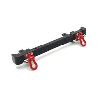 MKIUYVD Paraurti RC per MN82 LC79 Parti di Aggiornamento per Auto RC 1/12, Paraurti Anteriore E Posteriore Metallo con Gancio Traino(Black,Rear)