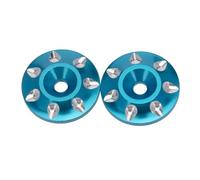 MKIUYVD Parti per Auto RC per 1/10 RC Parti di Aggiornamento per Auto 2 Pezzi per Universale Pulsanti Alettone Posteriore Rondella Protezione Coda Distanziatore Guarnizioni(Sky Blue)