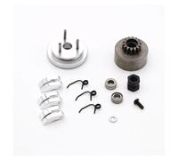 MKIUYVD Parti per Auto RC per 1/8 rc Car Cuscinetto Campana Frizione Scarpe Dado Molle Accessori Parti 14T Gruppo Volano Ingranaggio(White)